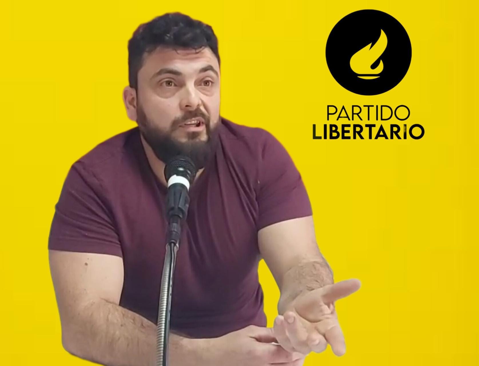 El Milei Salteño / Mauricio Martínez del Partido Libertario del Uruguay
